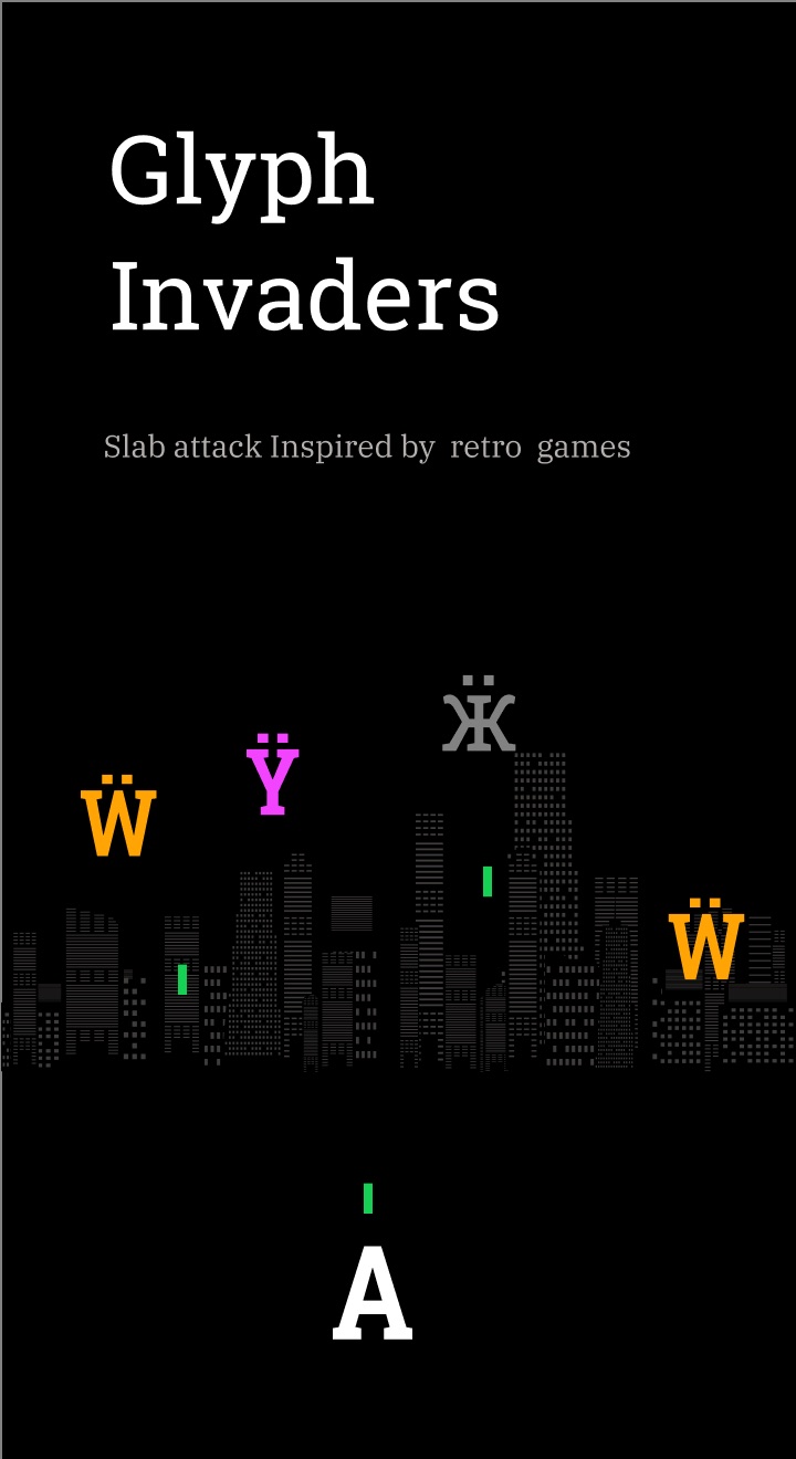 Glyph Invaders